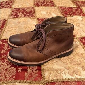 Ugg Energ brown lace up boots size 10